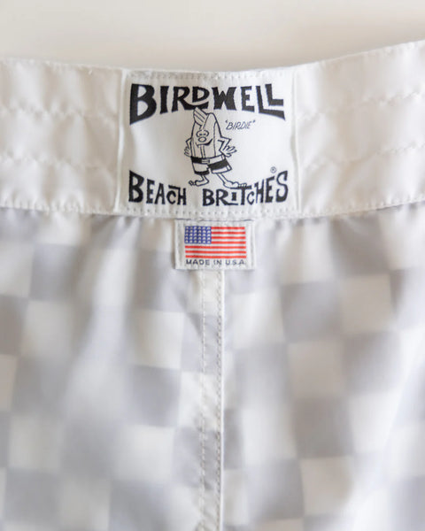 300 Boardshorts - Checkmate White