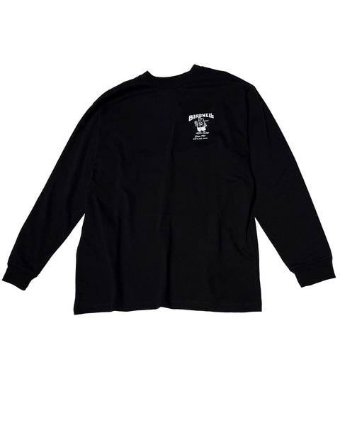 61 LS T-SHIRT-JP - BLACK