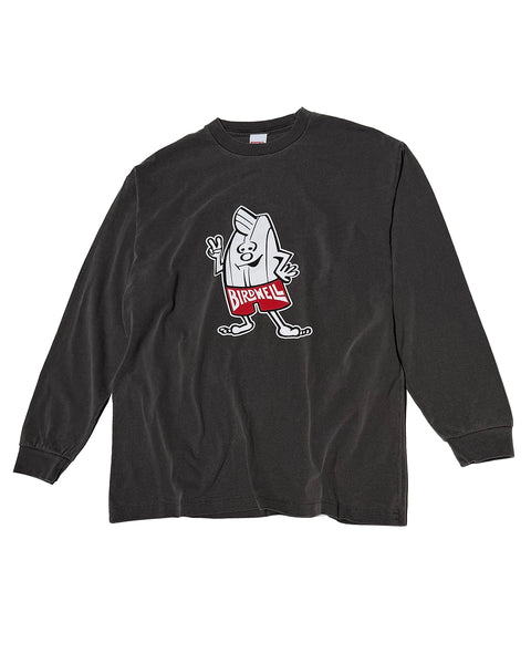 BIRDIE PGM LS T-SHIRT-JP - GRAY
