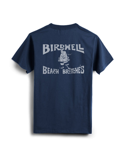 License Plate T-Shirt - Navy & Slate