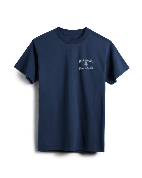 License Plate T-Shirt - Navy & Slate