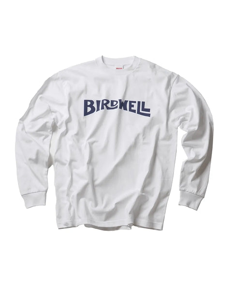 WORDMARK LS T- SHIRT-JP - WHITE