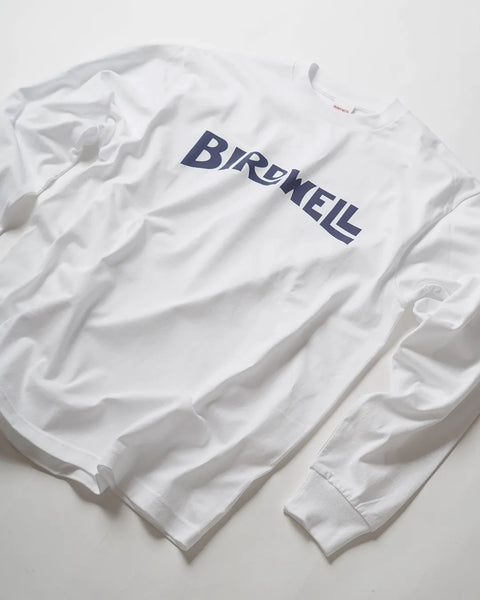 WORDMARK LS T- SHIRT-JP - WHITE