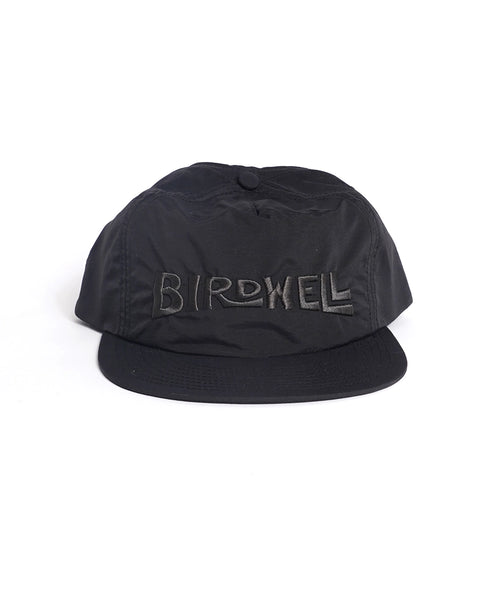 【JAPAN LIMITED】Wordmark Nylon Snapback - Black × Charcoal Black