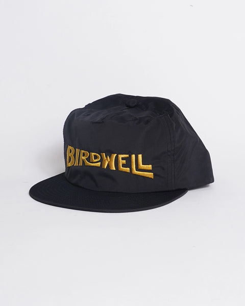【JAPAN LIMITED】Wordmark Nylon Snapback - Black × Gold