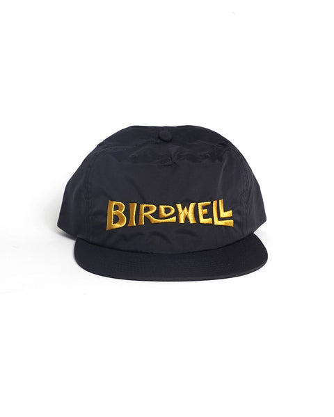 【JAPAN LIMITED】Wordmark Nylon Snapback - Black × Gold