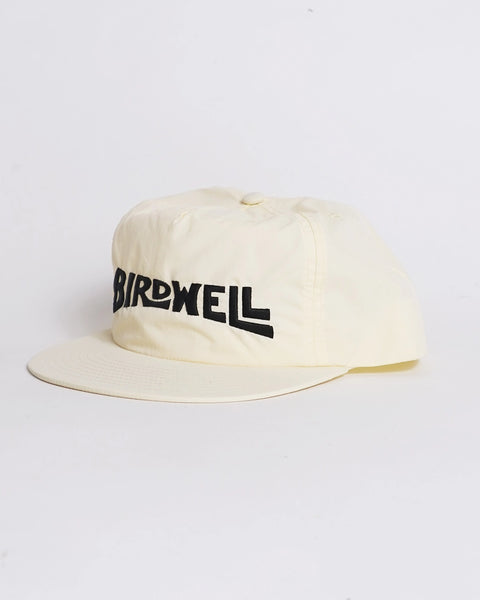 【JAPAN LIMITED】Wordmark Nylon Snapback - Cream × Black