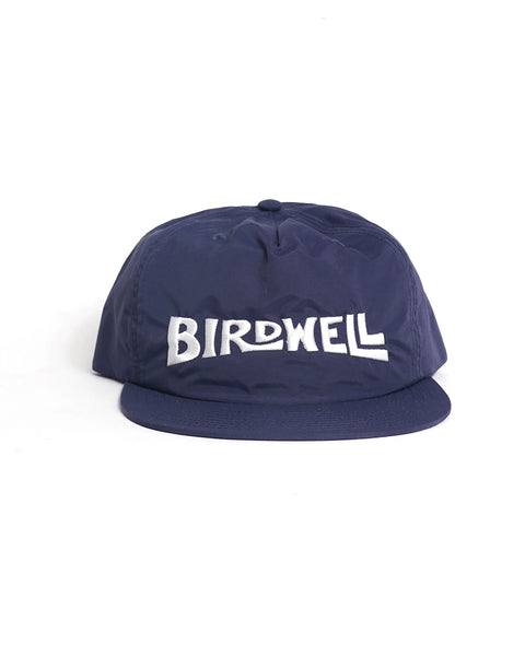 【JAPAN LIMITED】Wordmark Nylon Snapback - Navy × Off White