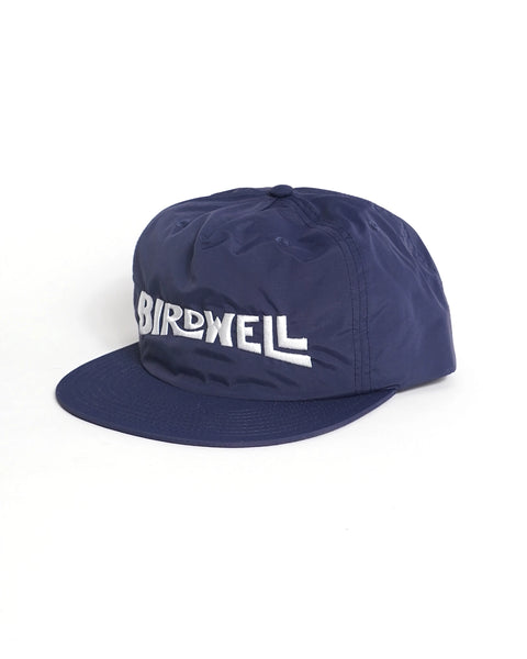 【JAPAN LIMITED】Wordmark Nylon Snapback - Navy × Off White