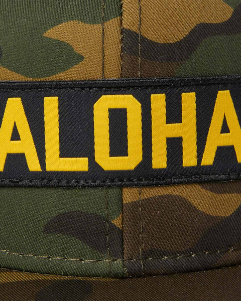 Aloha Hat - Woodland Camo