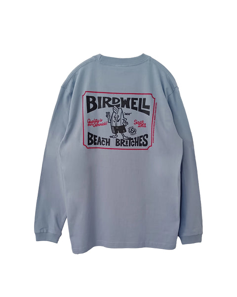 Hangtag Long Sleeve T-Shirt - Arctic Blue