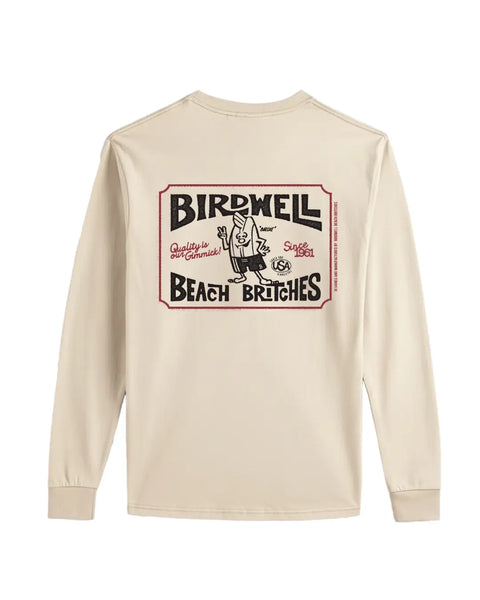 Hangtag Long Sleeve T-Shirt - Cream