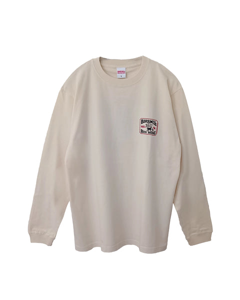 Hangtag Long Sleeve T-Shirt - Cream