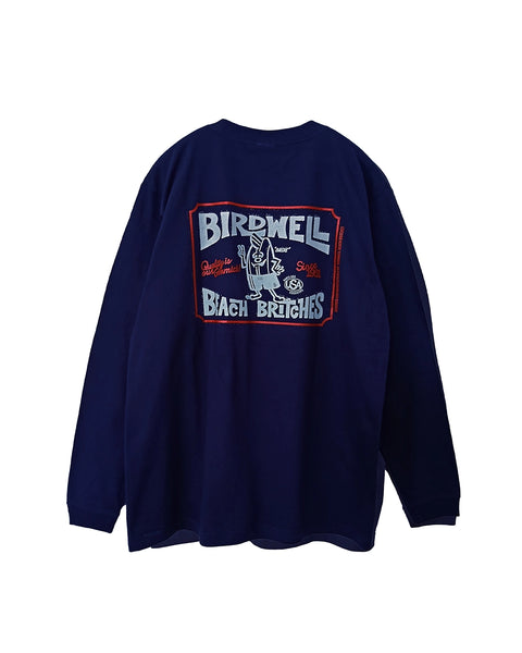 Hangtag Long Sleeve T-Shirt - Navy