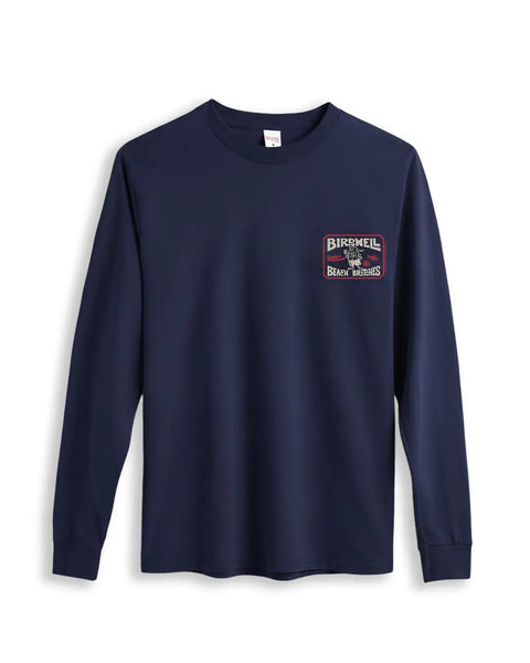 Hangtag Long Sleeve T-Shirt - Navy