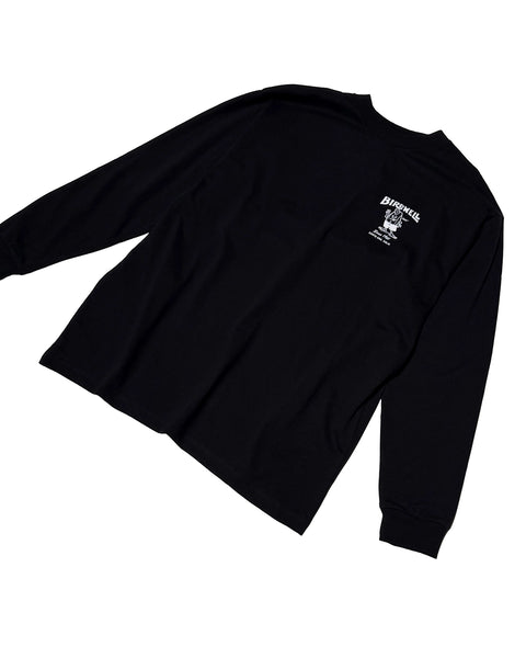 61 LS T-SHIRT-JP - BLACK