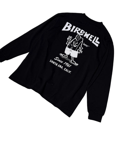 61 LS T-SHIRT-JP - BLACK