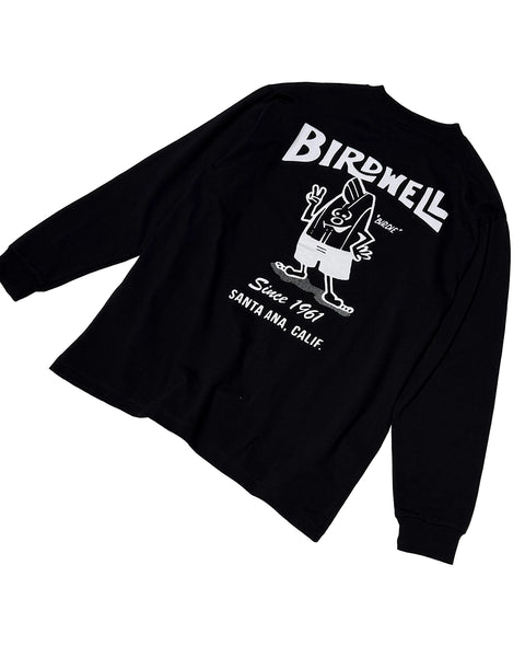 61 LS T-SHIRT-JP - BLACK