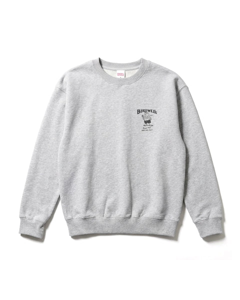 61 SWEATSHIRT-JP - HEATHER GREY
