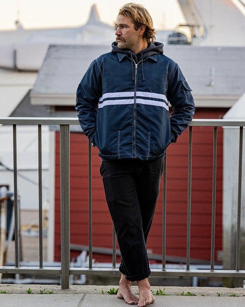 Comp Jacket 25 - Navy/White