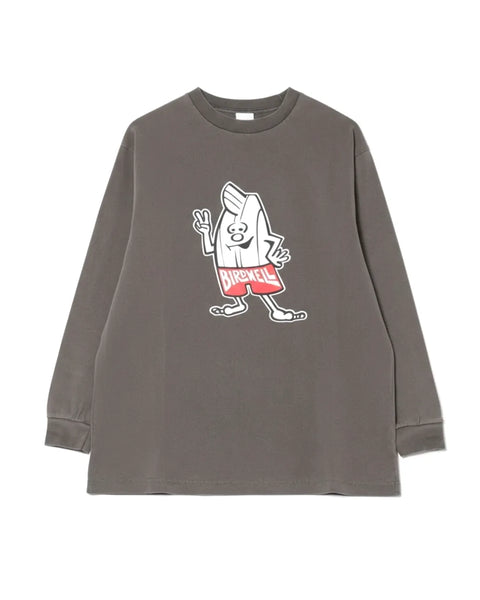 BIRDIE PGM LS T-SHIRT-JP - GRAY