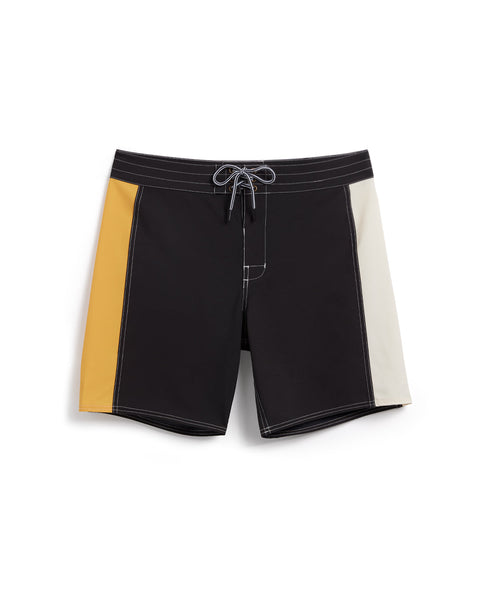 Birdie Boardshorts - Black Stripes