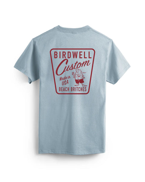 Custom T-Shirt - Arctic Blue