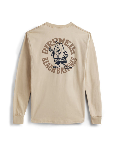 Rounder Long Sleeve T-Shirt - Sand
