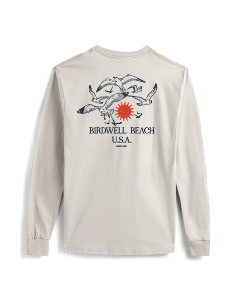 Tourist Long Sleeve T-Shirt - Bone