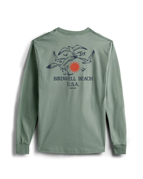 Tourist Long Sleeve T-Shirt - Atlantic Green