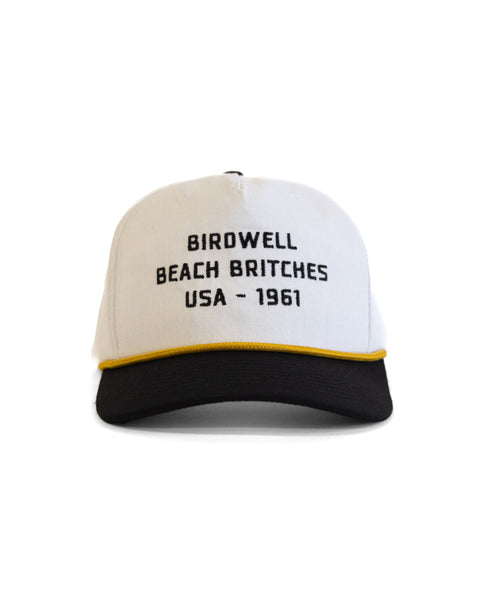 Trademark Hemp Snapback - White/Black