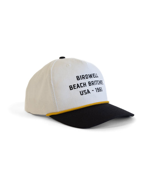 Trademark Hemp Snapback - White/Black