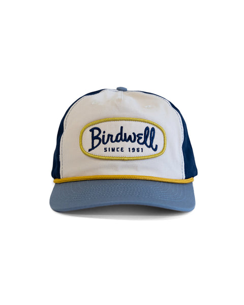 Potato Patch Twill Snapback - Bone/Federal Blue