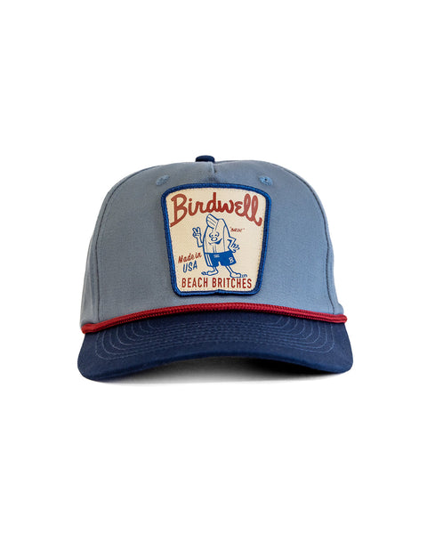 Milkman Twill Snapback - Federal Blue/Navy