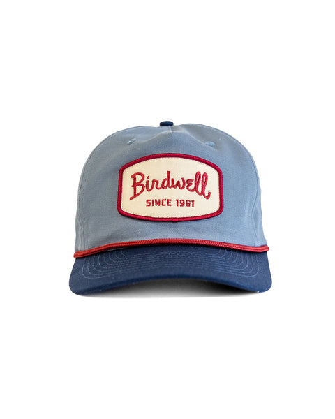 Shield Twill Snapback - Federal Blue/Navy