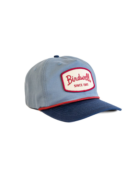 Shield Twill Snapback - Federal Blue/Navy