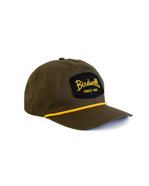 Shield Twill Snapback - Olive