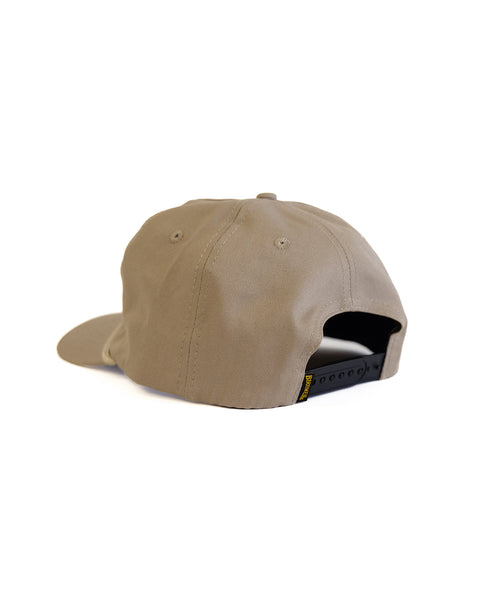 Shield Twill Snapback - Tan