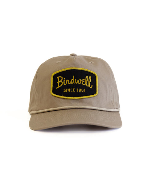 Shield Twill Snapback - Tan