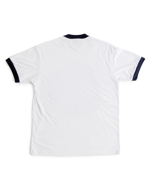 Tourist Ringer T-Shirt - Navy/White