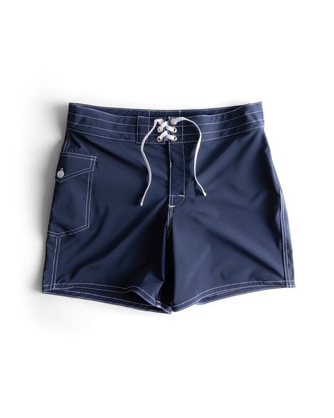 806 SurfStretch Side Pocket Boardshorts - Navy