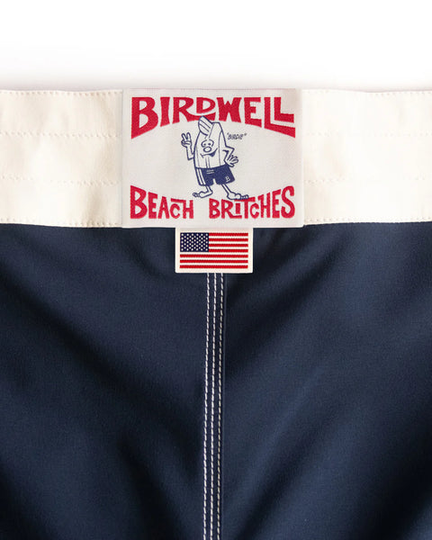 808 Mono Stripe Boardshorts - Navy/Bone