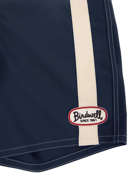 808 Mono Stripe Boardshorts - Navy/Bone