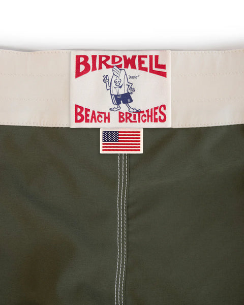 808 Mono Stripe Boardshorts - Army/Bone