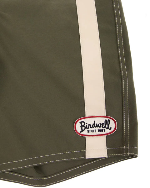 808 Mono Stripe Boardshorts - Army/Bone