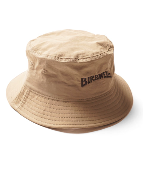 Wordmark Nylon Bucket Hat - Sand