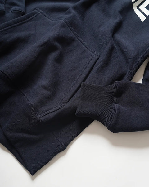 【JAPAN LIMITED】WORDMARK HOODIE - NAVY
