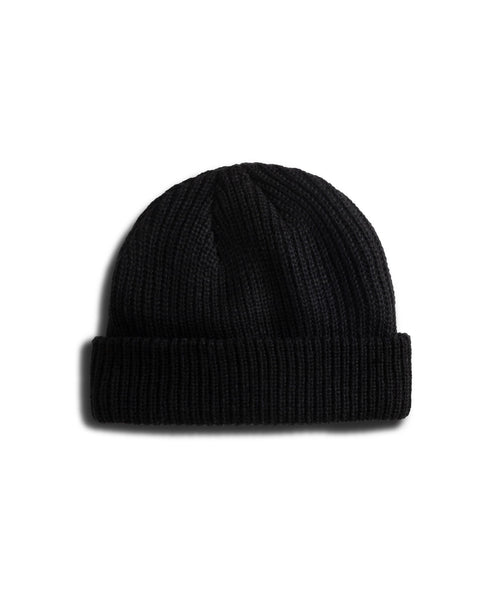 License Plate Watchcap Beanie - Black