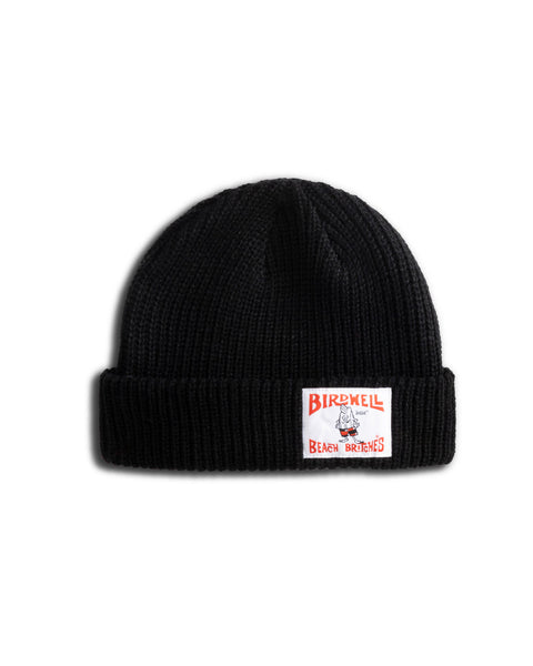 License Plate Watchcap Beanie - Black