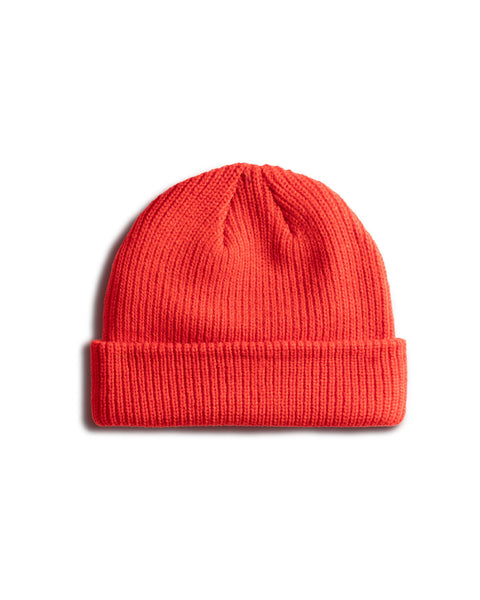 License Plate Watchcap Beanie - Red